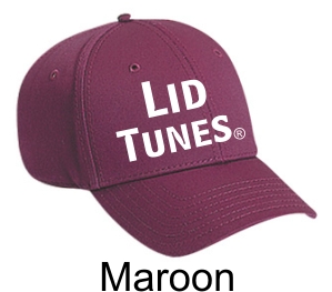 Lid Tunes Maroon Hat